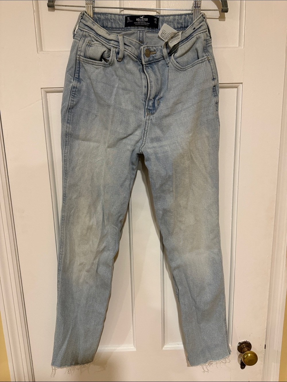 Hollister High-Rise Light Blue Slim Jeans